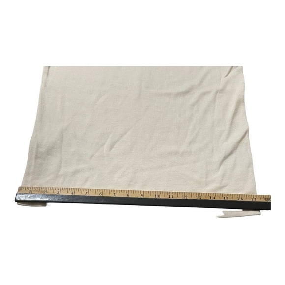 Boden Wool Sweater Womens Short Sleeve Pink Gray Minimalist Classic Top US 8 - Picture 12 of 14